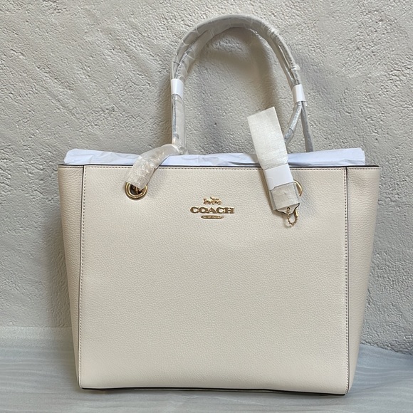 ❤️Coach- Leather Marlie Tote / Authentic - Picture 5 of 10